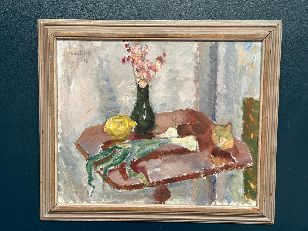 “Vase and Vegetables” by Arne Kilsby