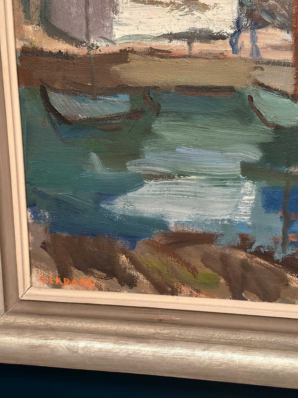 “Boat Harbour” by Gösta Ekdahl