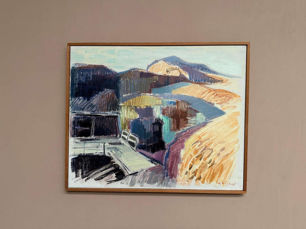 “Mine at Silfhyttan, Dalarna” by Gustaf Höglund