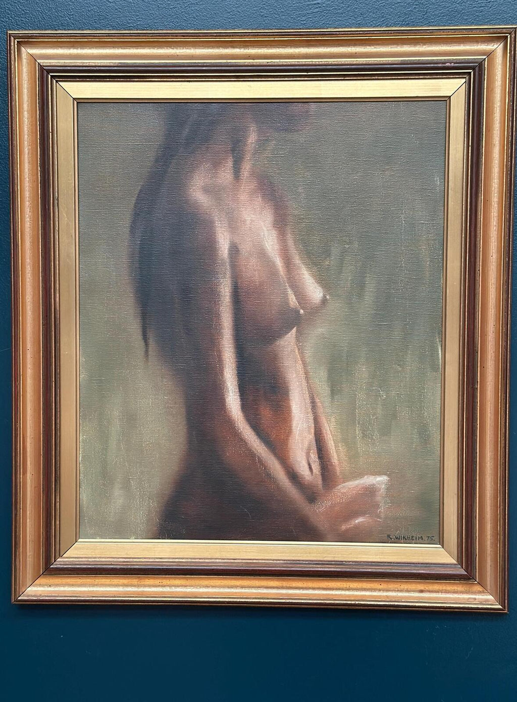 “Nude Study” by R. Wikheim