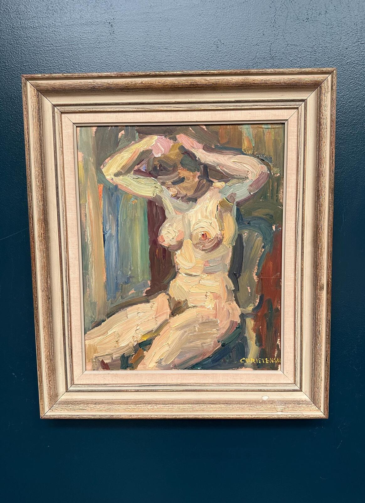 “Nude” by Gunnar Christenson (1895–1979)