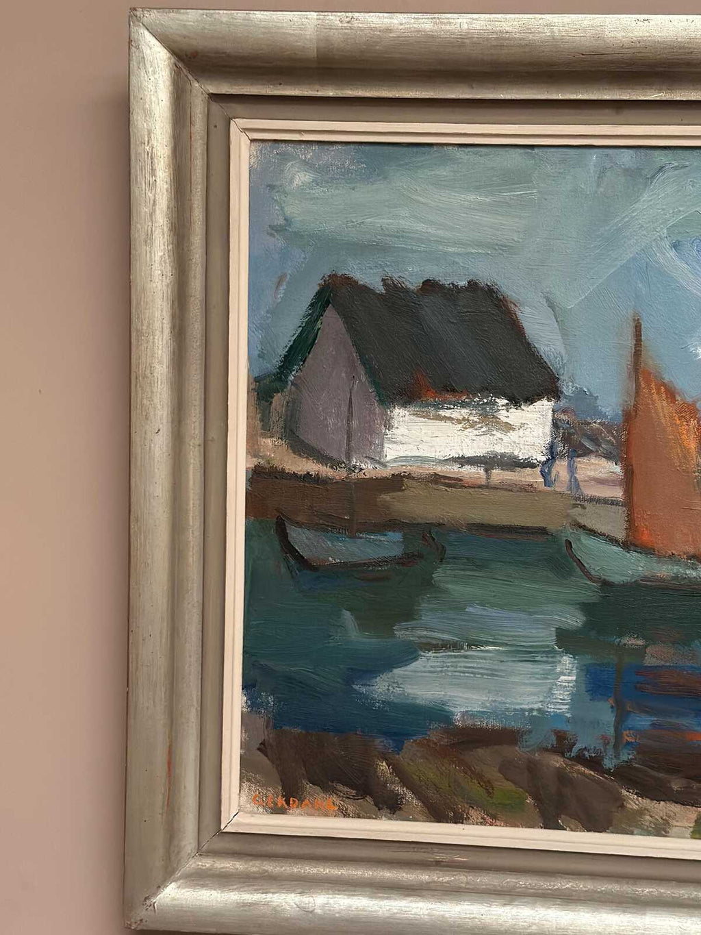 “Boat Harbour” by Gösta Ekdahl
