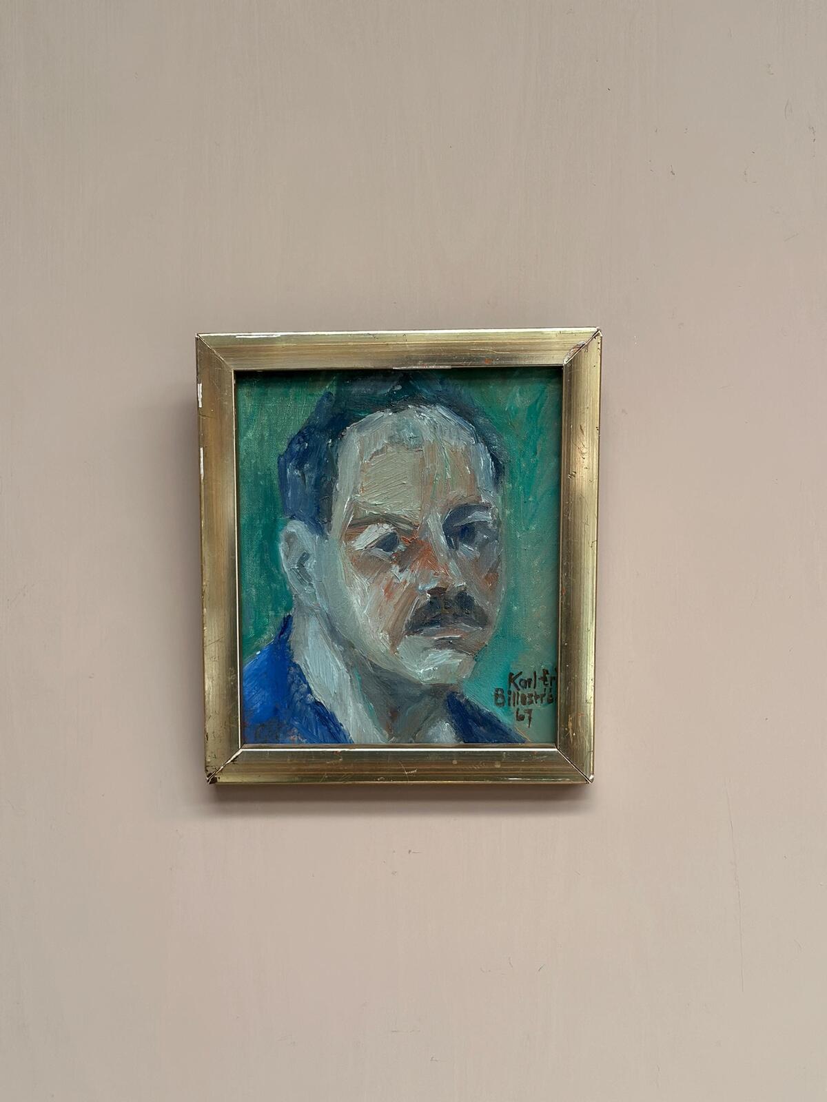 “Portrait of a Man” by Carl-Erik Billeström