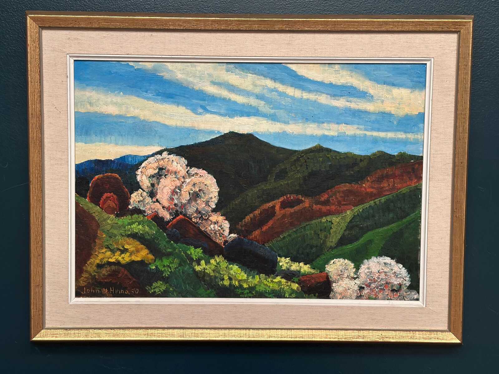 “Mountain Landscape” by John B. Hinna