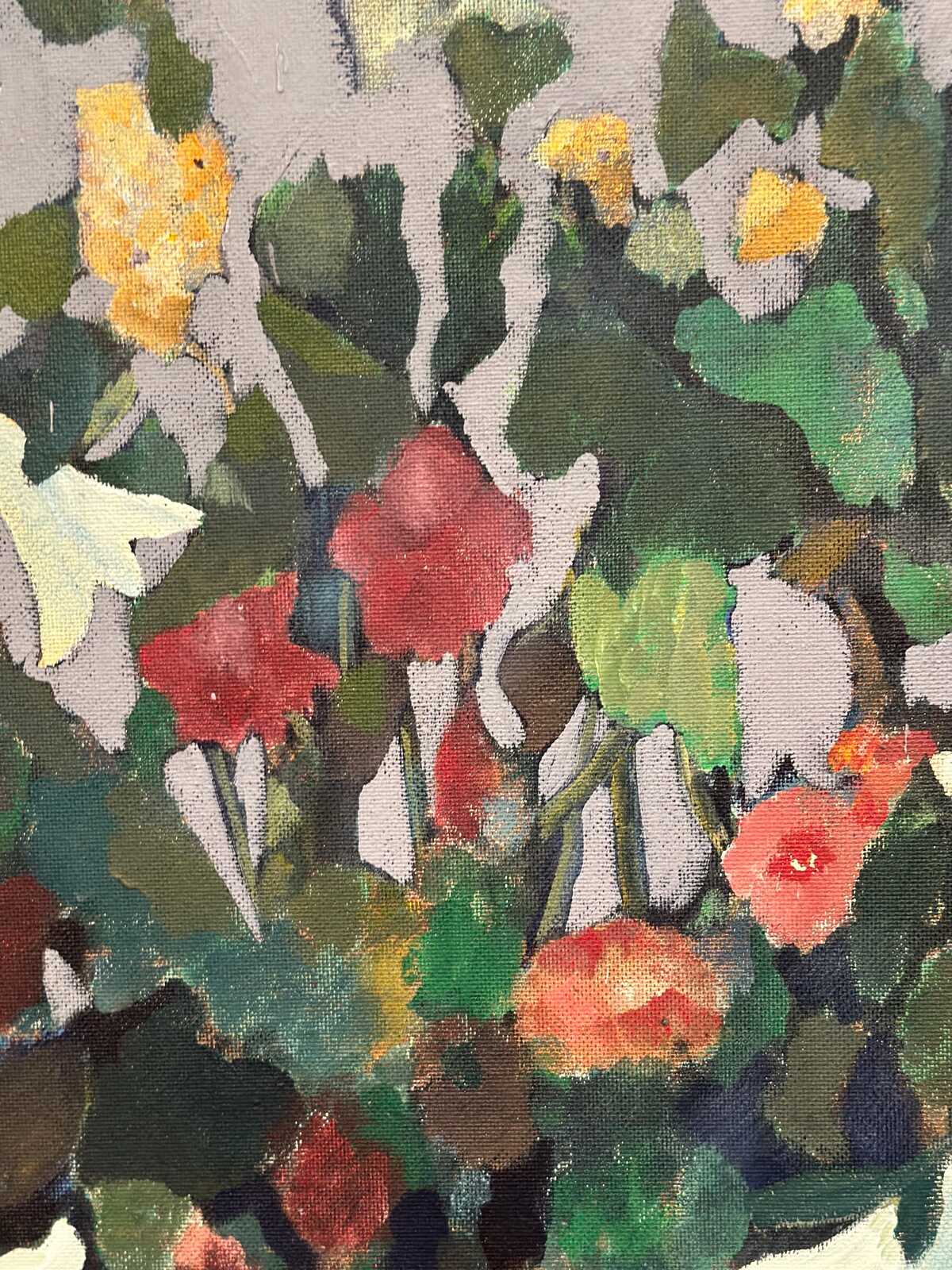 “Still Life (Flower Motif)” by L.S.
