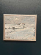 “Sea Motif with House” by G. Rosén