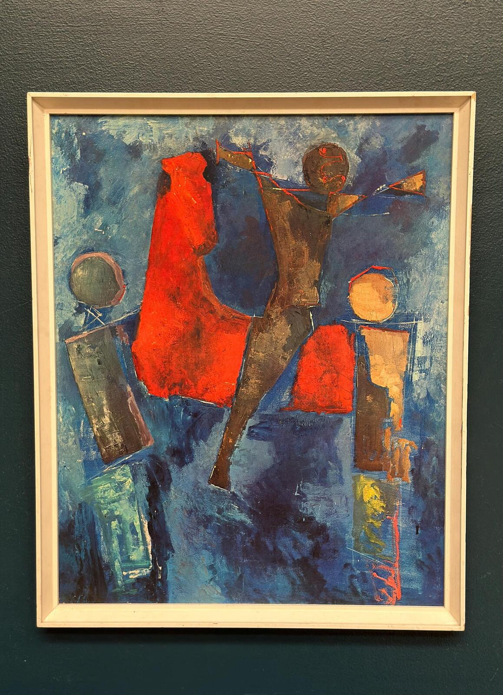 “PRÆSENTATION I BLÅT” by Marino Marini