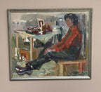 “Figure Composition” by Jerzy Luczak-Szewczyk)