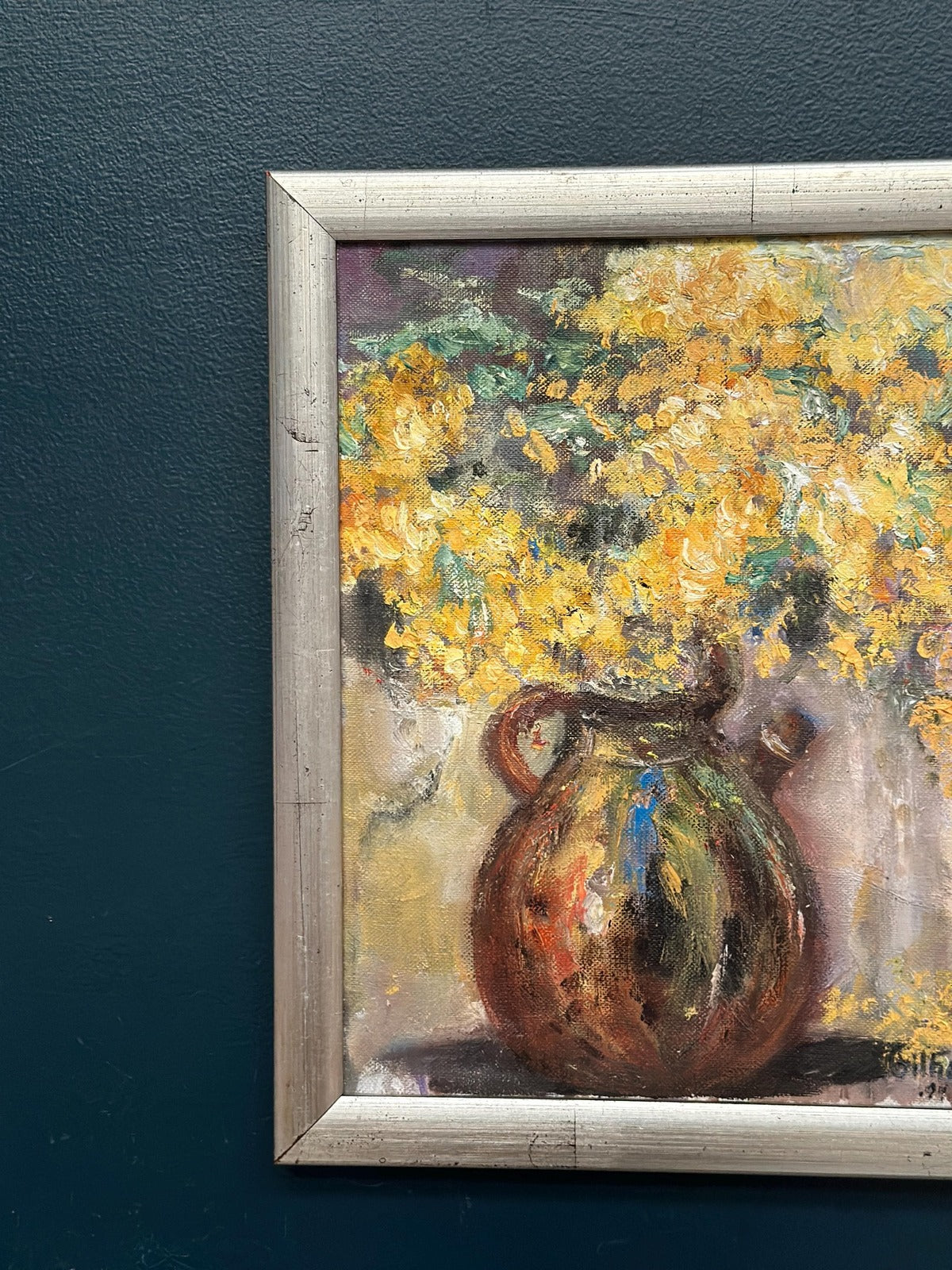 “Vessel with Mimosa” by Monica Gilhorn