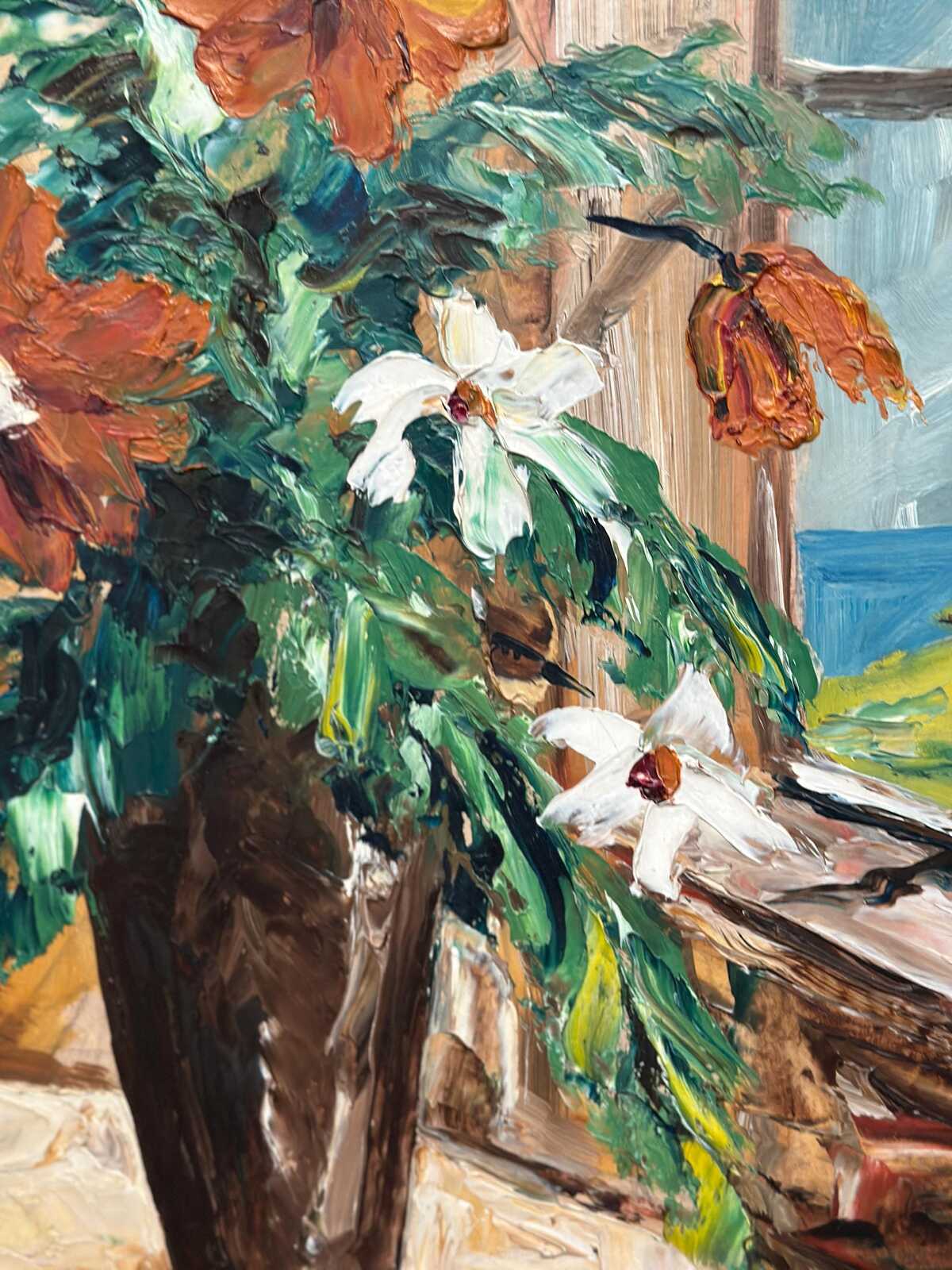 “Flower Painting” by Magnus Tull