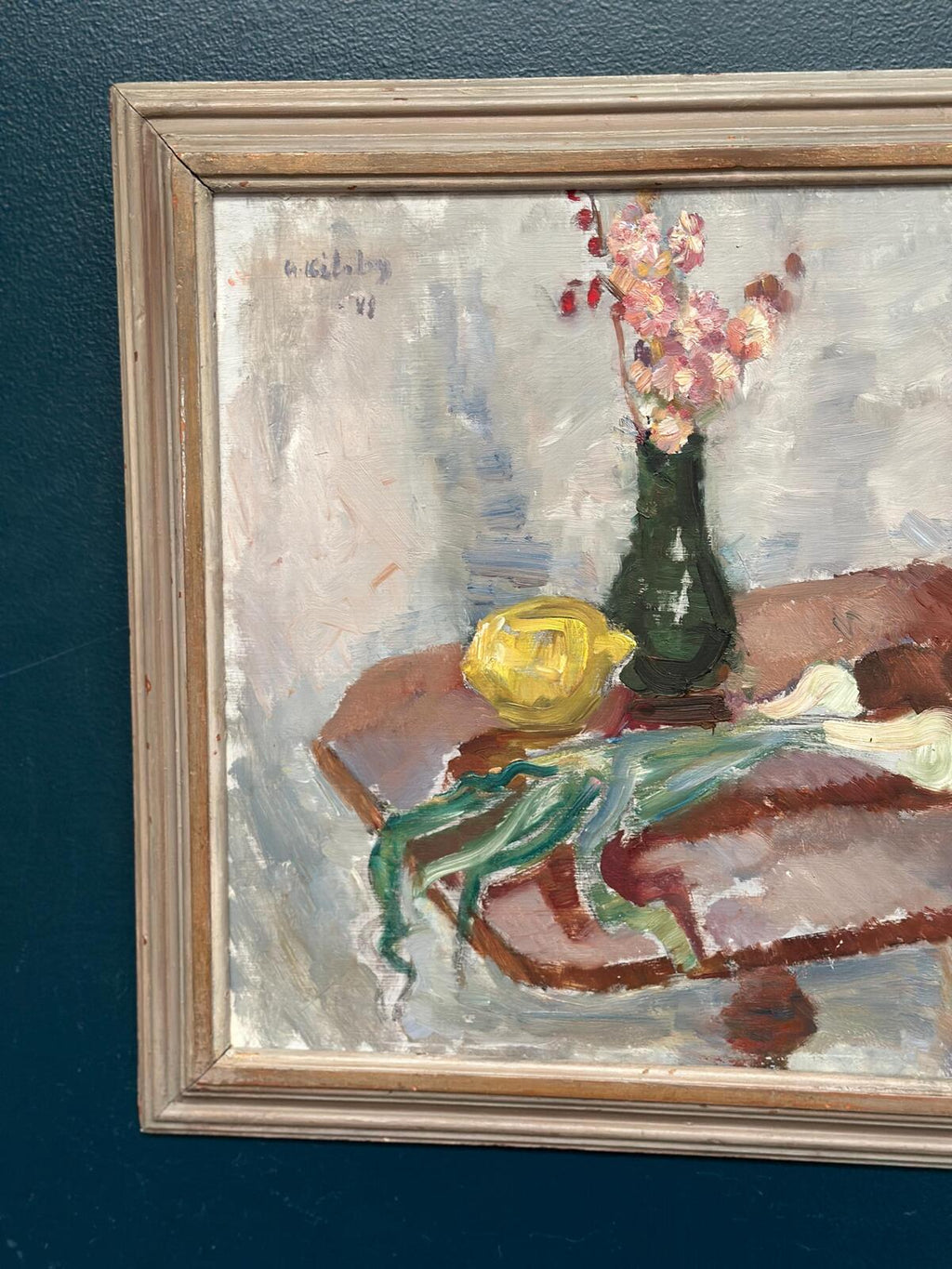 “Vase and Vegetables” by Arne Kilsby