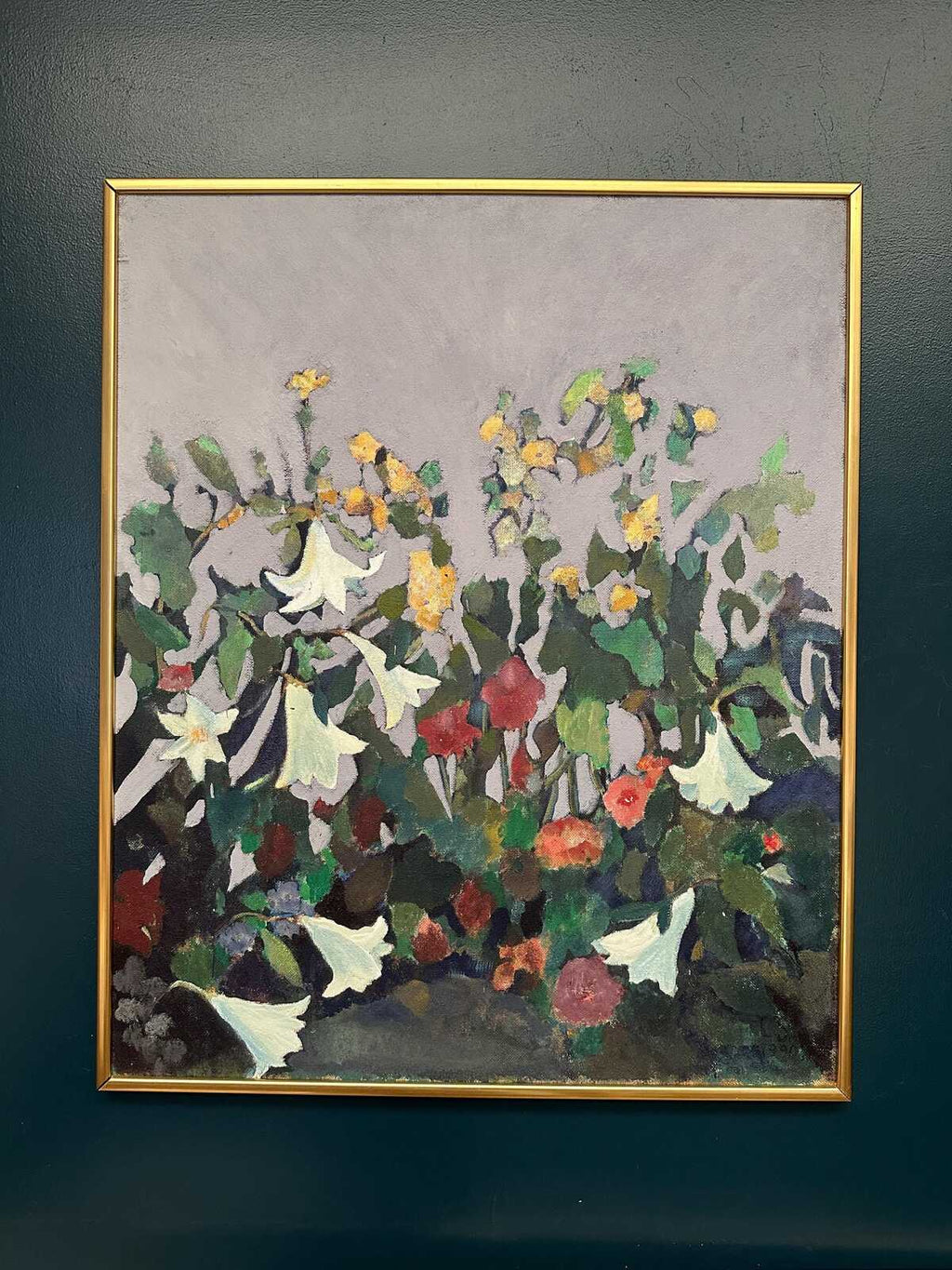“Still Life (Flower Motif)” by L.S.