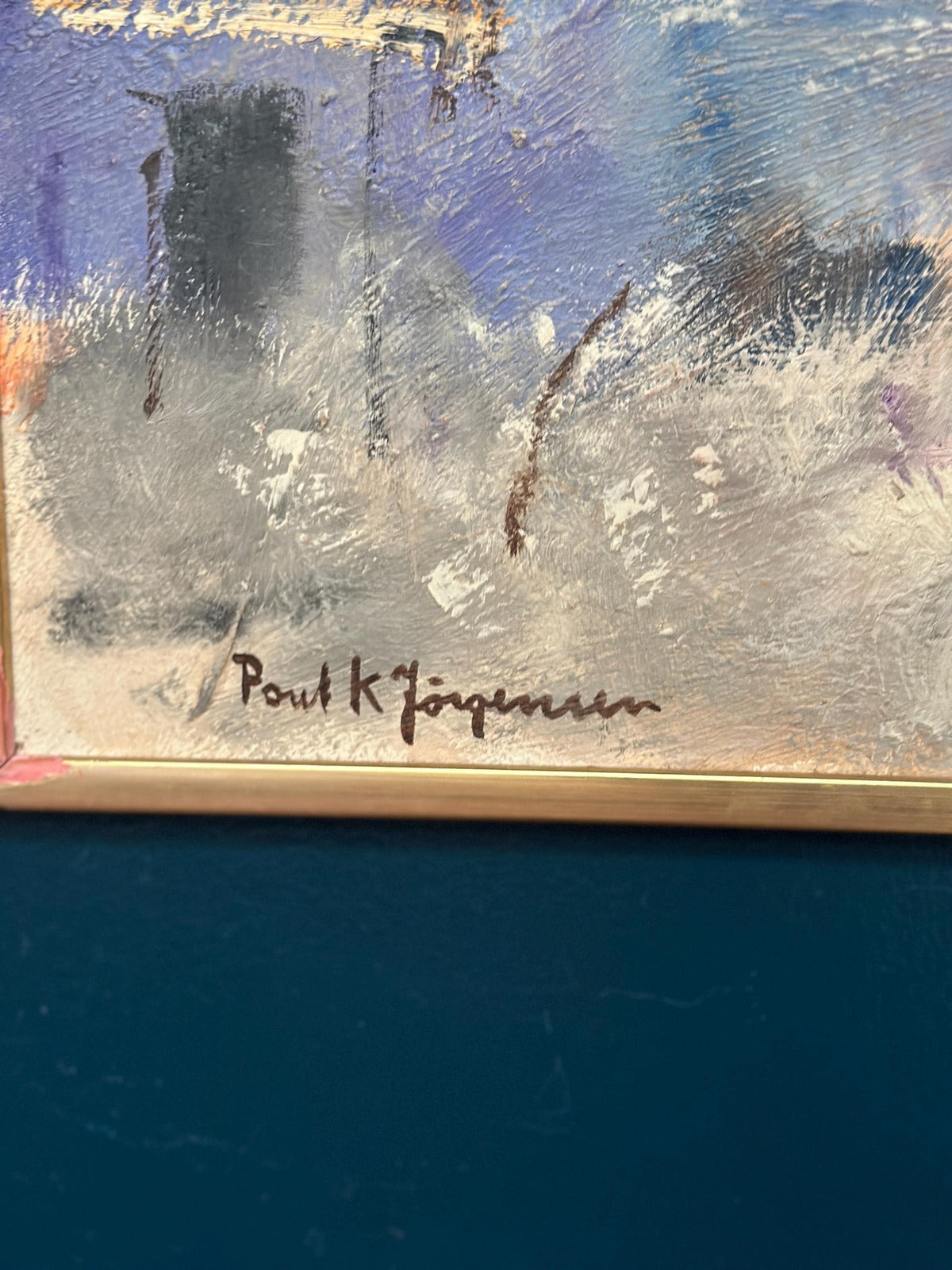 “Figure in Landscape” by Poul K. Jörgensen
