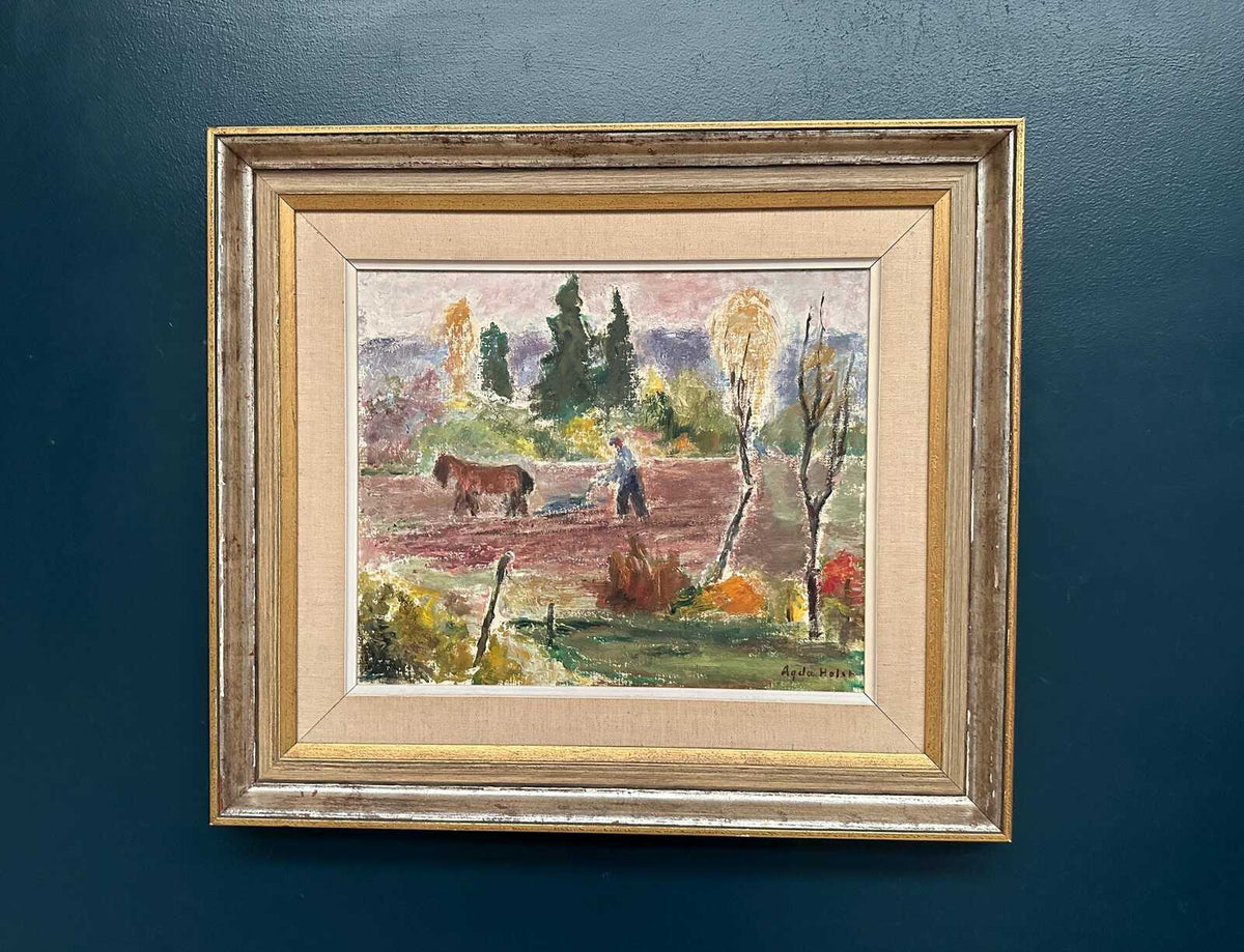 “Spring Plowing” by Agda Holst