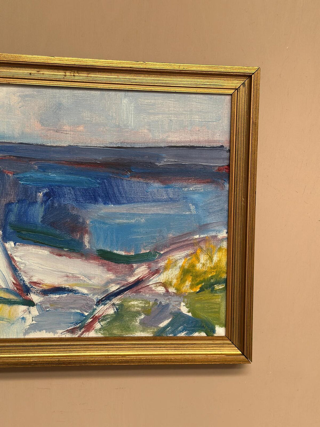 “Coastal Landscape” by Arthur Y. Nilsson