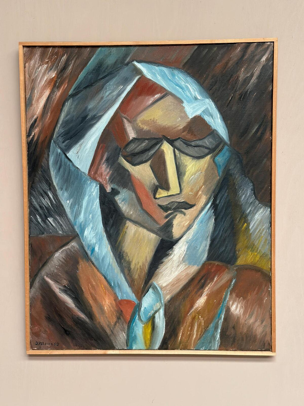 “Cubist Woman Portrait” by Jan Pålsson