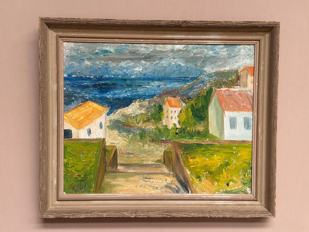 Coastal Landscape with House