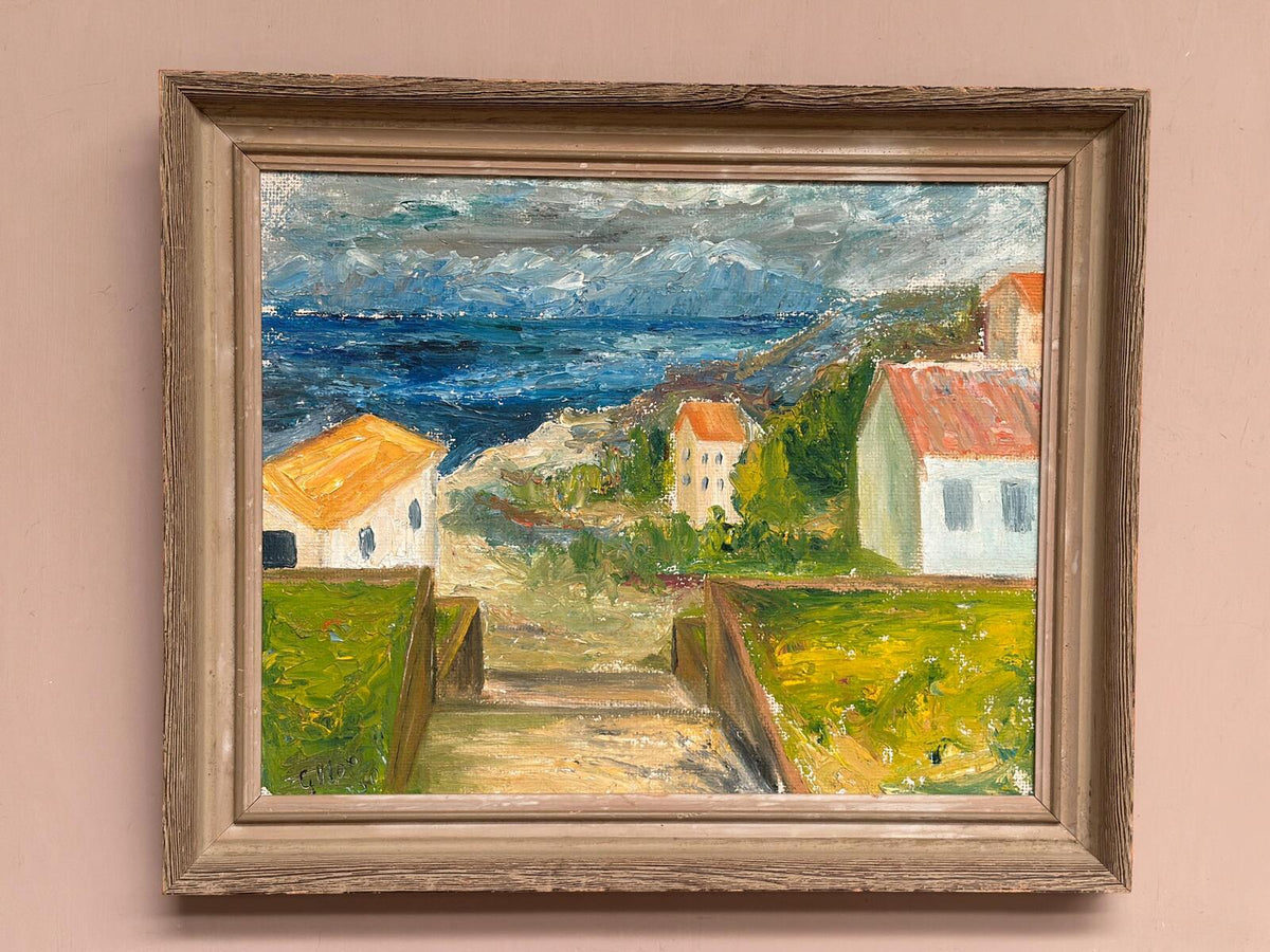 Coastal Landscape with House