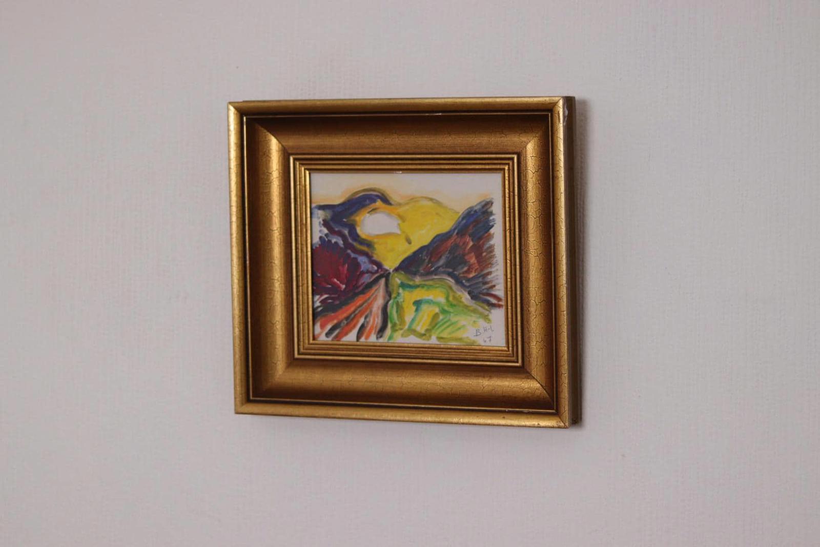 “Abstract Landscape” by Bror Hvistendahl