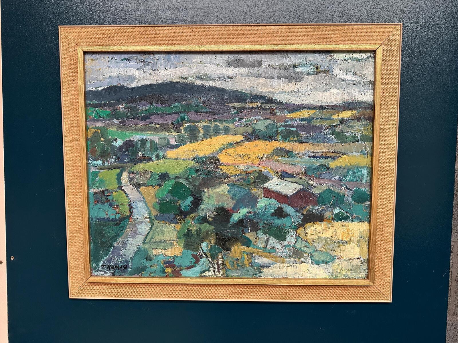 Landscape by Tadeusz Kamasa