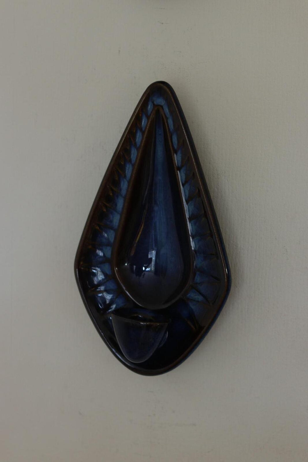 Pair Of Mid Century Danish Ceramic Sconces by Einar Johansen for Søholm Stentøj