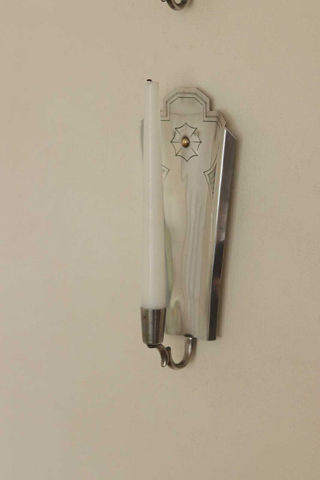 Pair of Swedish Grace Pewter Sconces by Svenskt - Tenn