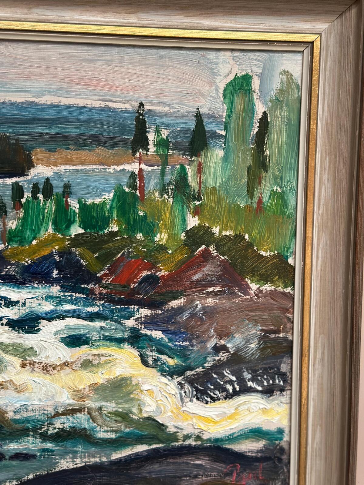 “Forsande vatten” by Paul Sahlin