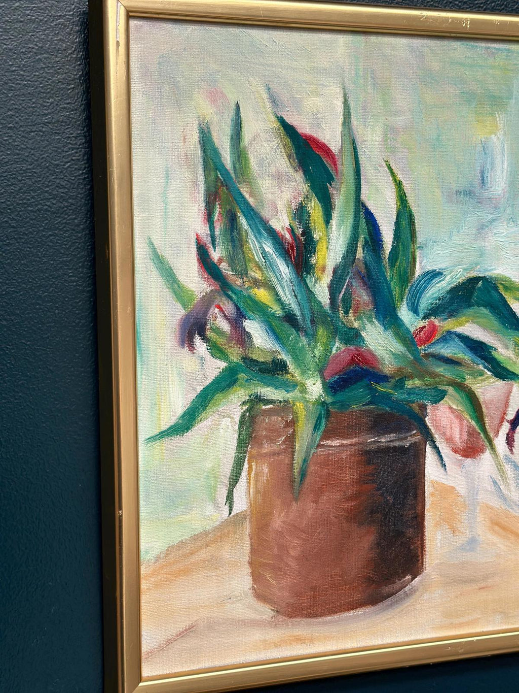 “Vase with Plant”