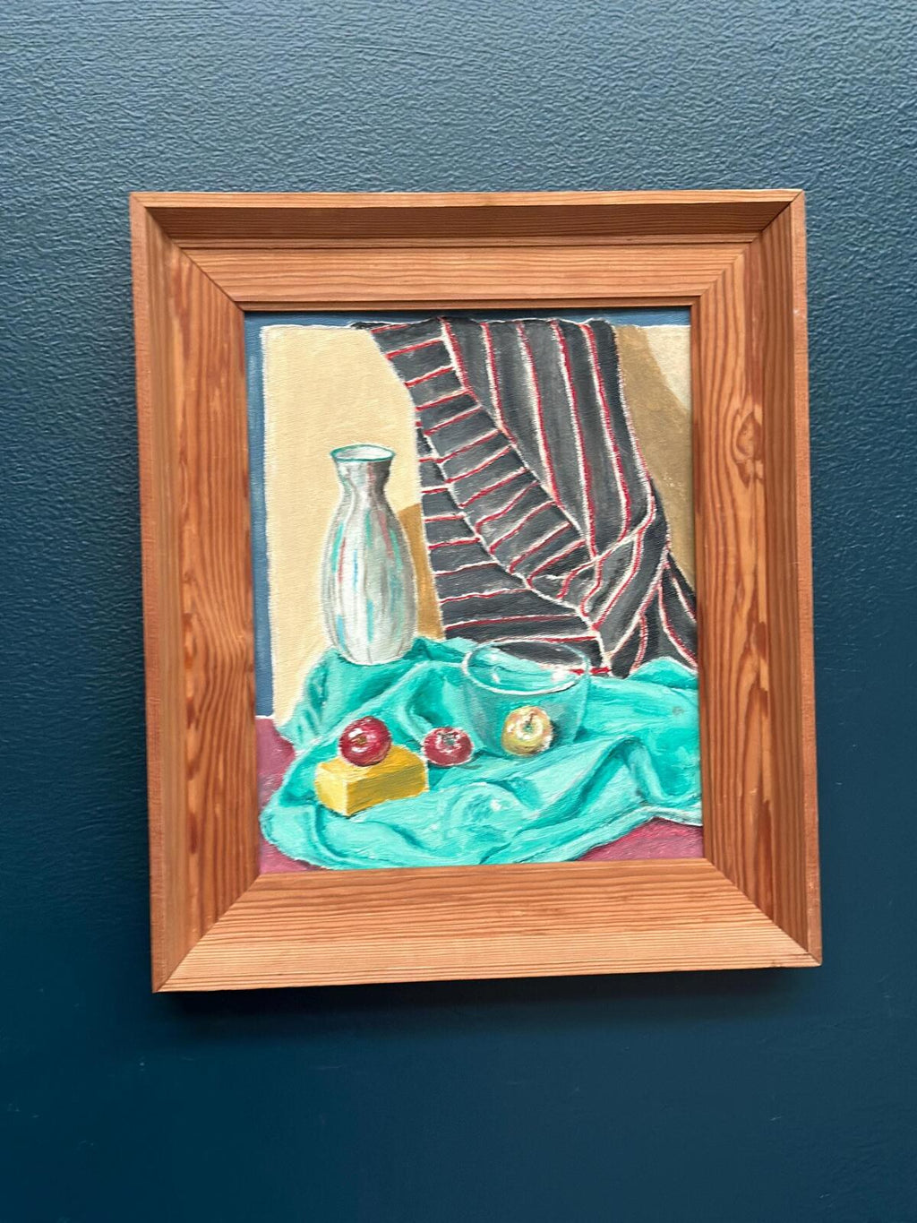 “Still Life with Fruits and Vase” by Sune Lindahl