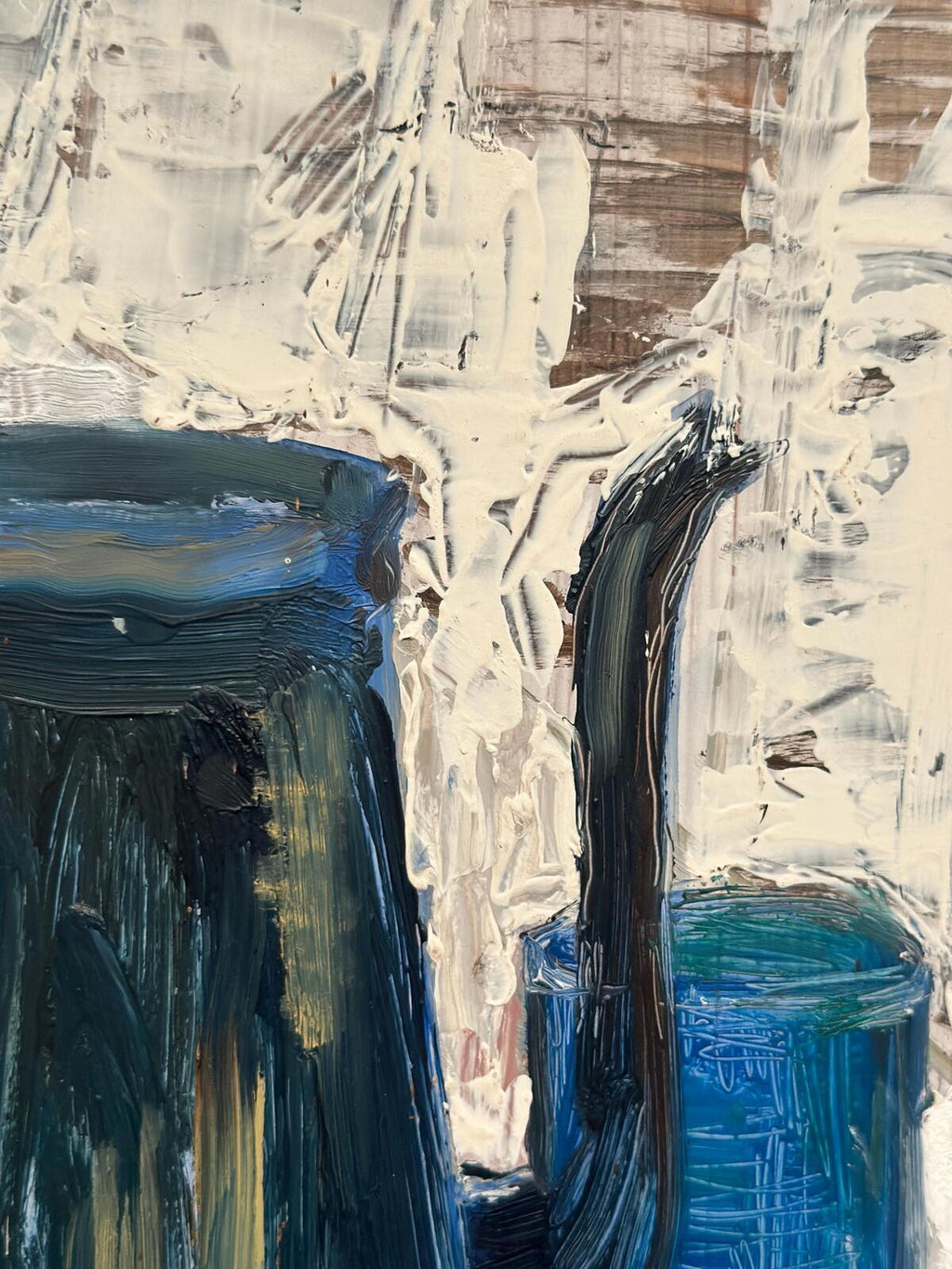 “Still Life with Jug and Blue Glass”