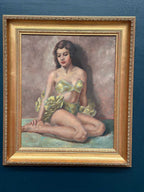 “Seated Woman” by Sigrid Wahlström de Rougemont