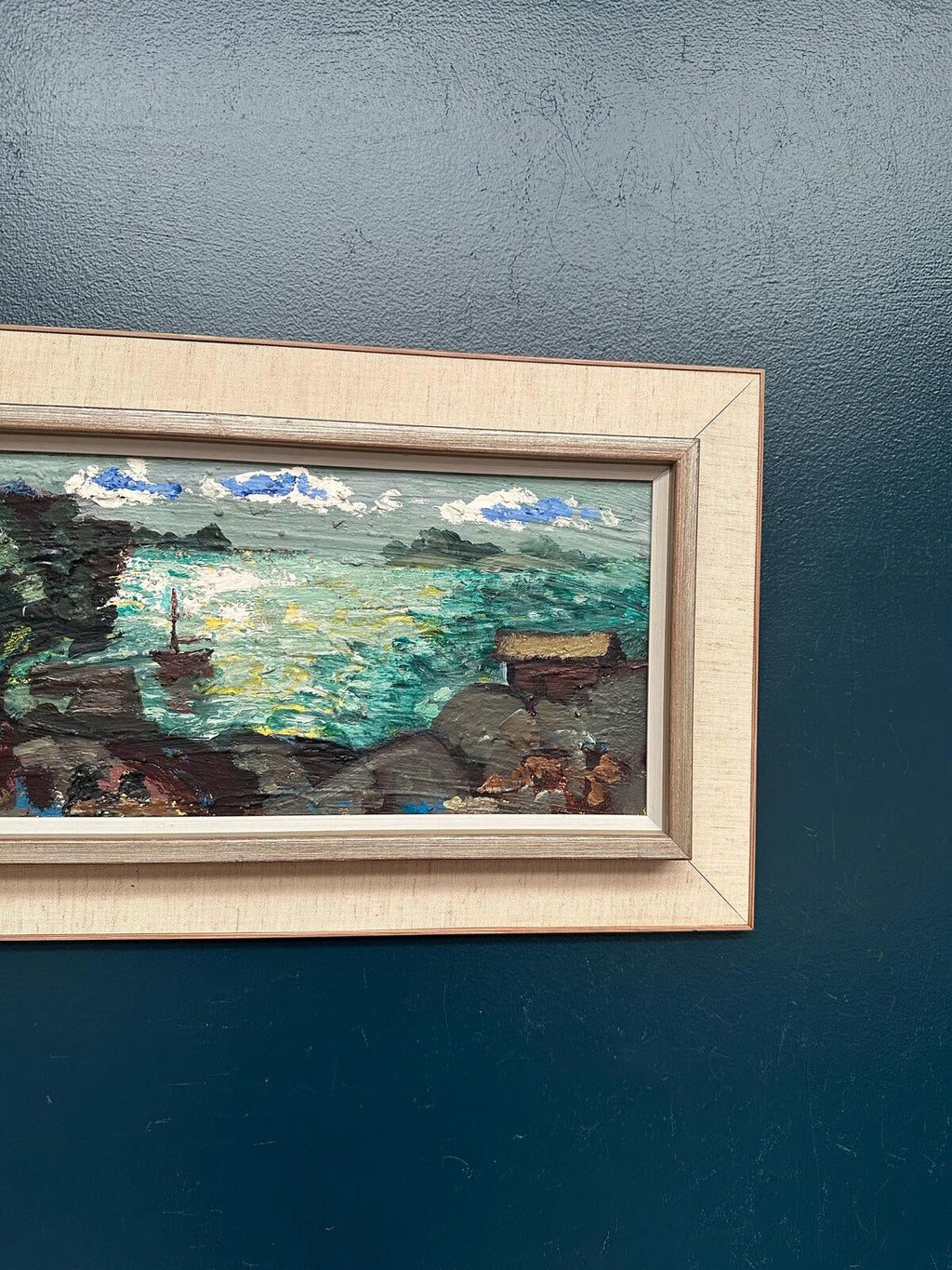 “Coastal Village” by Bertil Wahlberg