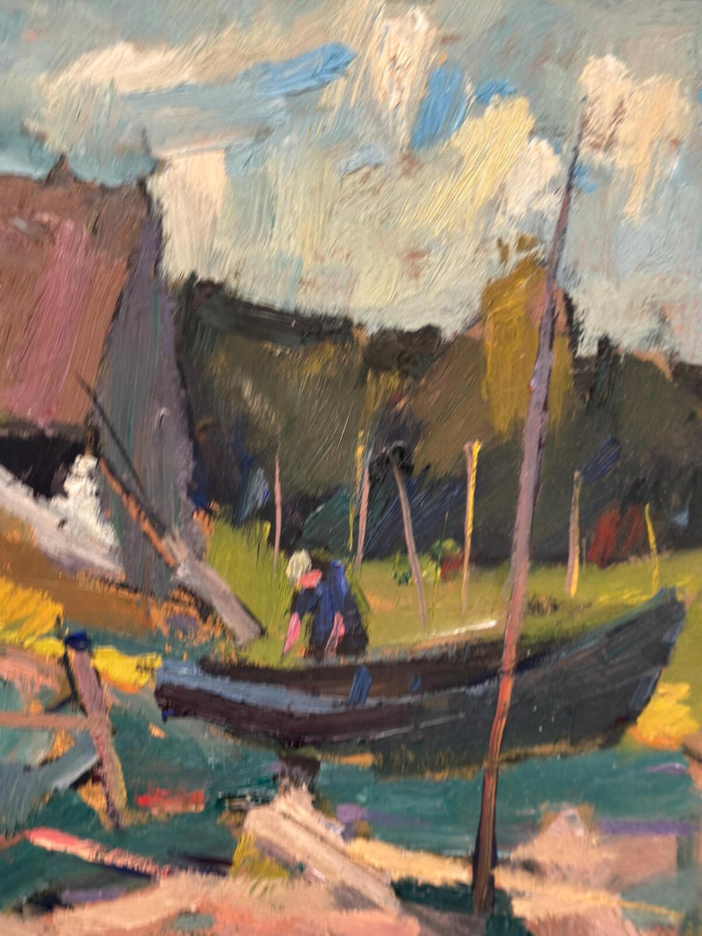 “Vid Knabäck, Skåne” by Carl‑Axel Schwieler