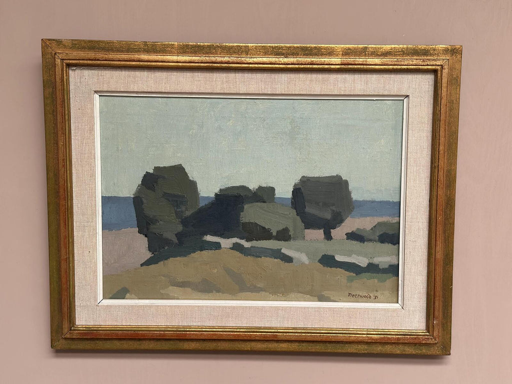 “Landscape” by William Herbert Fleetwood (1915–1993) – 1951