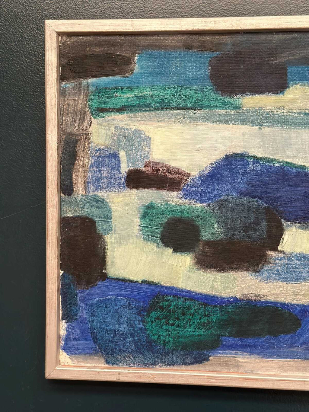 “Blå kust” (Blue Coast) by Bengt Eklund (1916–1989)