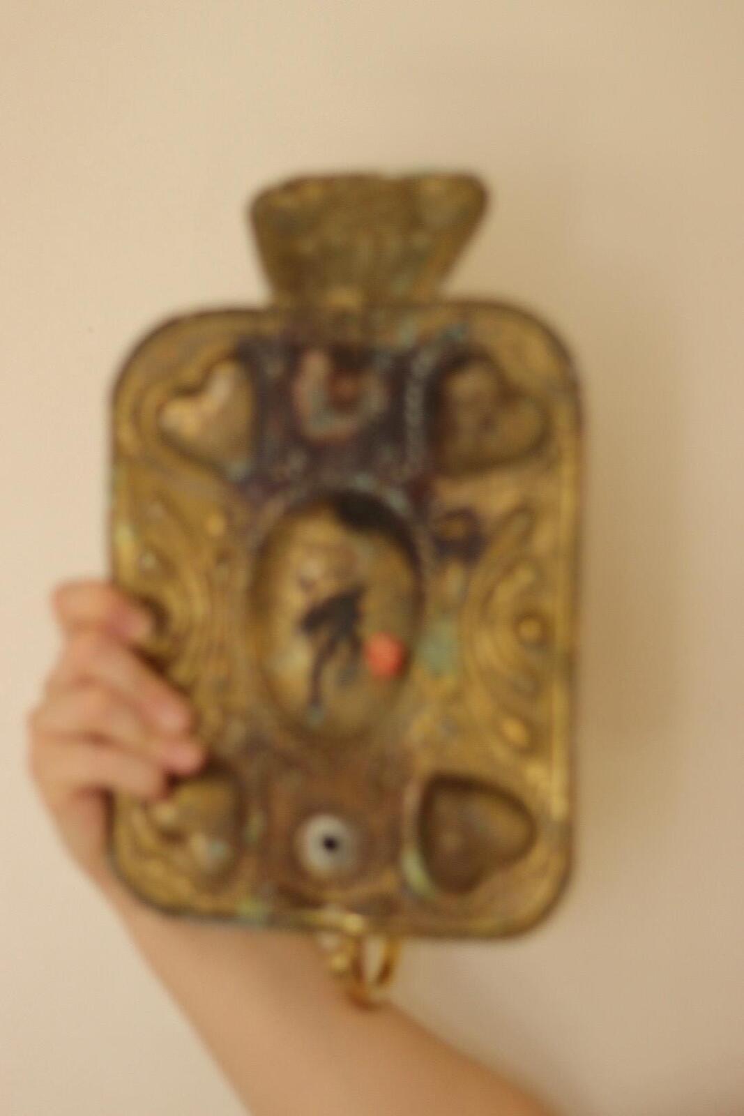 Pair Of Baroque Style Swedish Brass Sconces