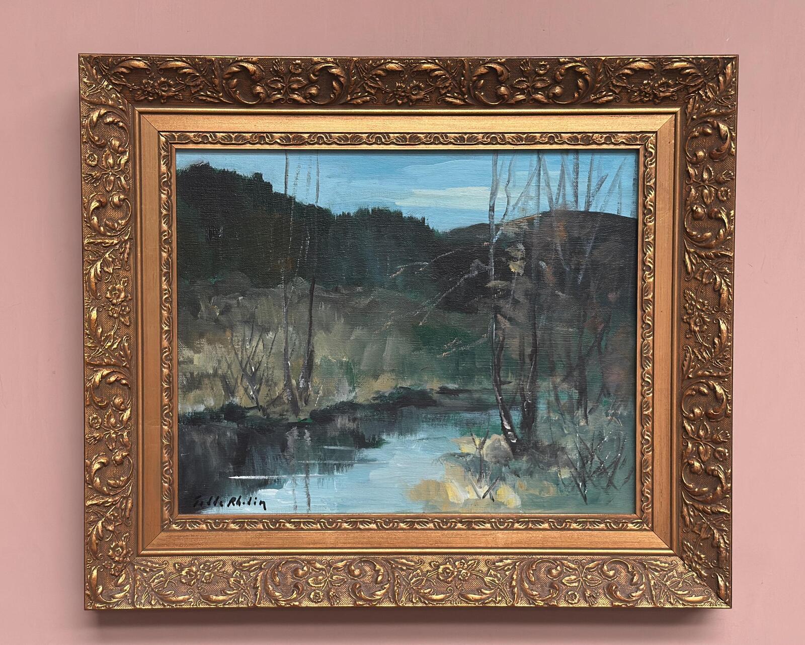 “Höstlandskap från Småland” by Tedde Rhodin