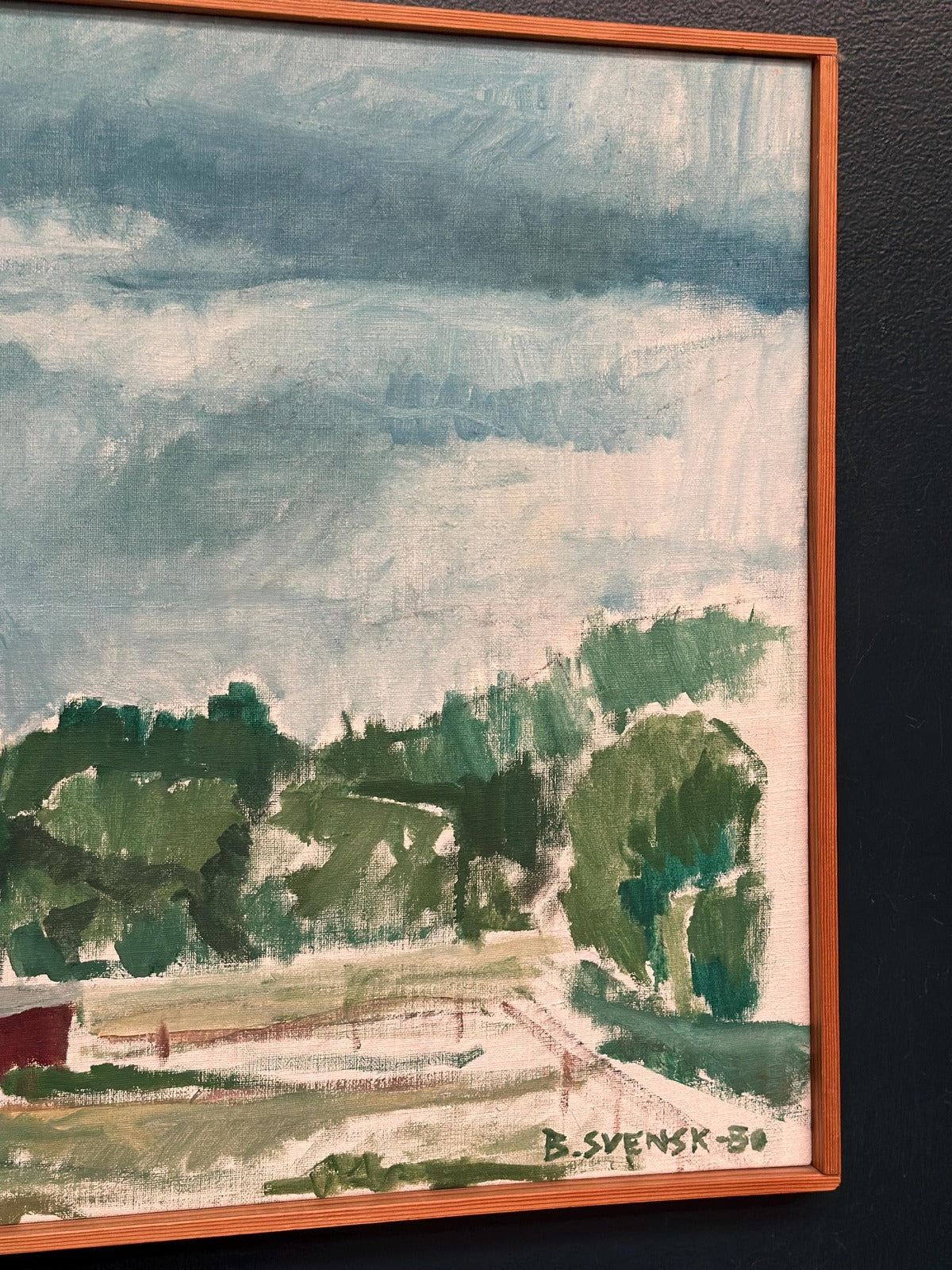 “Mjölkskjul vid Kaga” by Björn Svensk