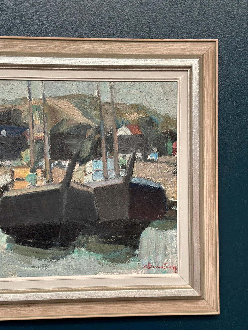 “Fishing Boats in the Harbour” by Carl Berndtsson