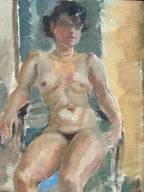 “Seated Lady” by Sven Strömberg