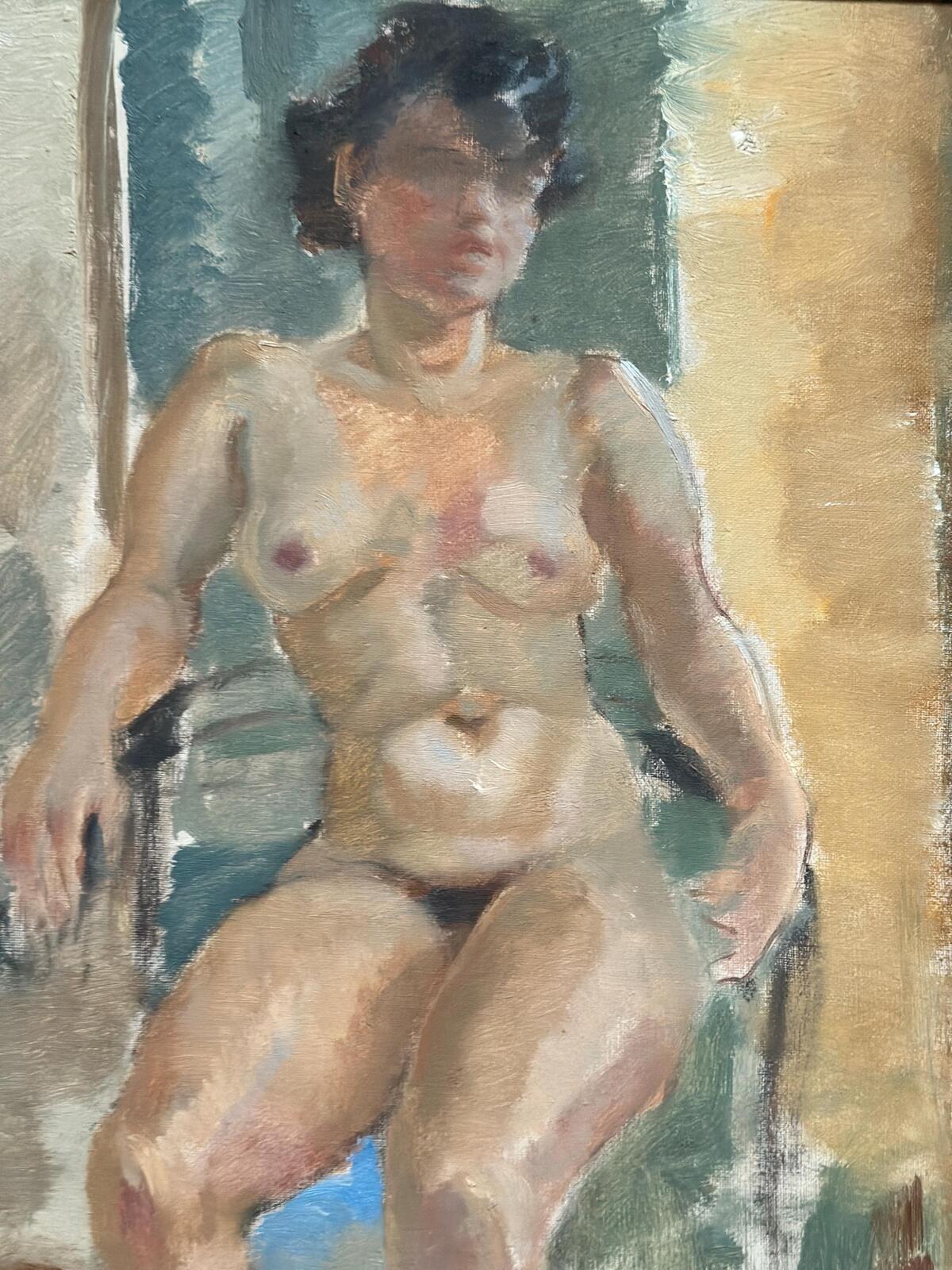 “Seated Lady” by Sven Strömberg