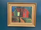 “Landscape with House” by Manfred Flyckt