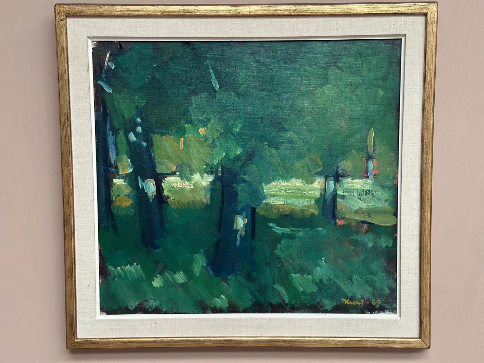 “Forest Grove” by Kurt Rubank (1923–2006) – Dated 1969
