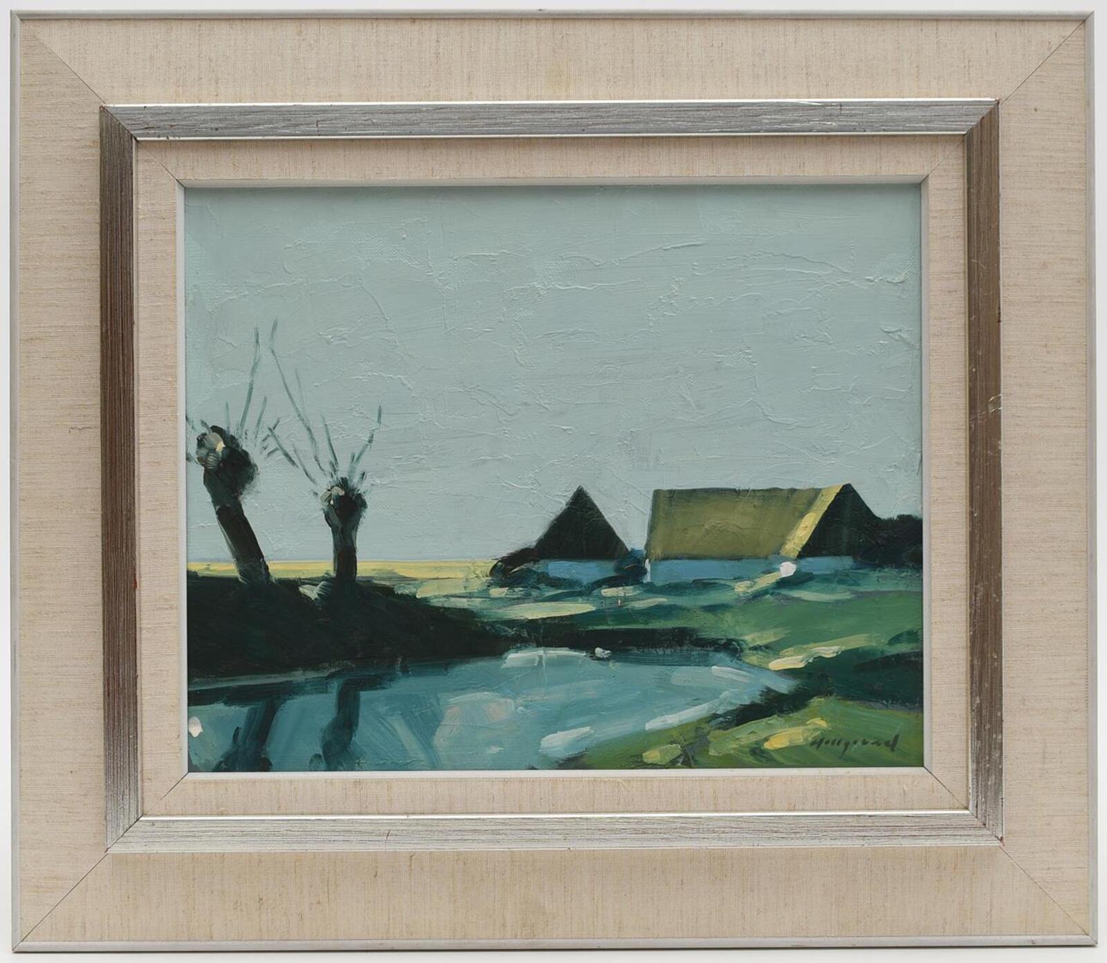 “Farm by the Lake” by Bengt Hillgrund