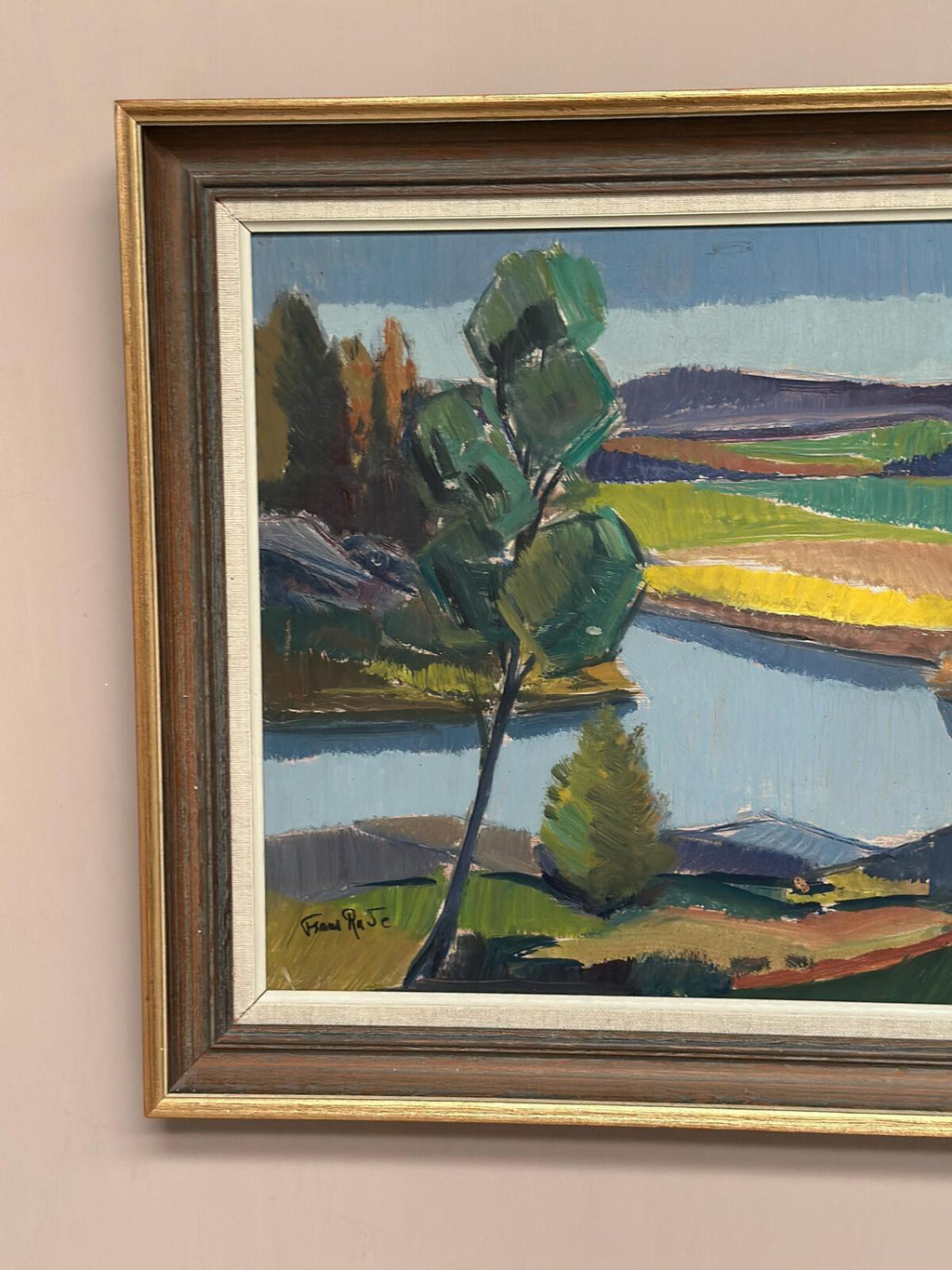 “Natural Landscape” by Frans Rase (1913–1994)