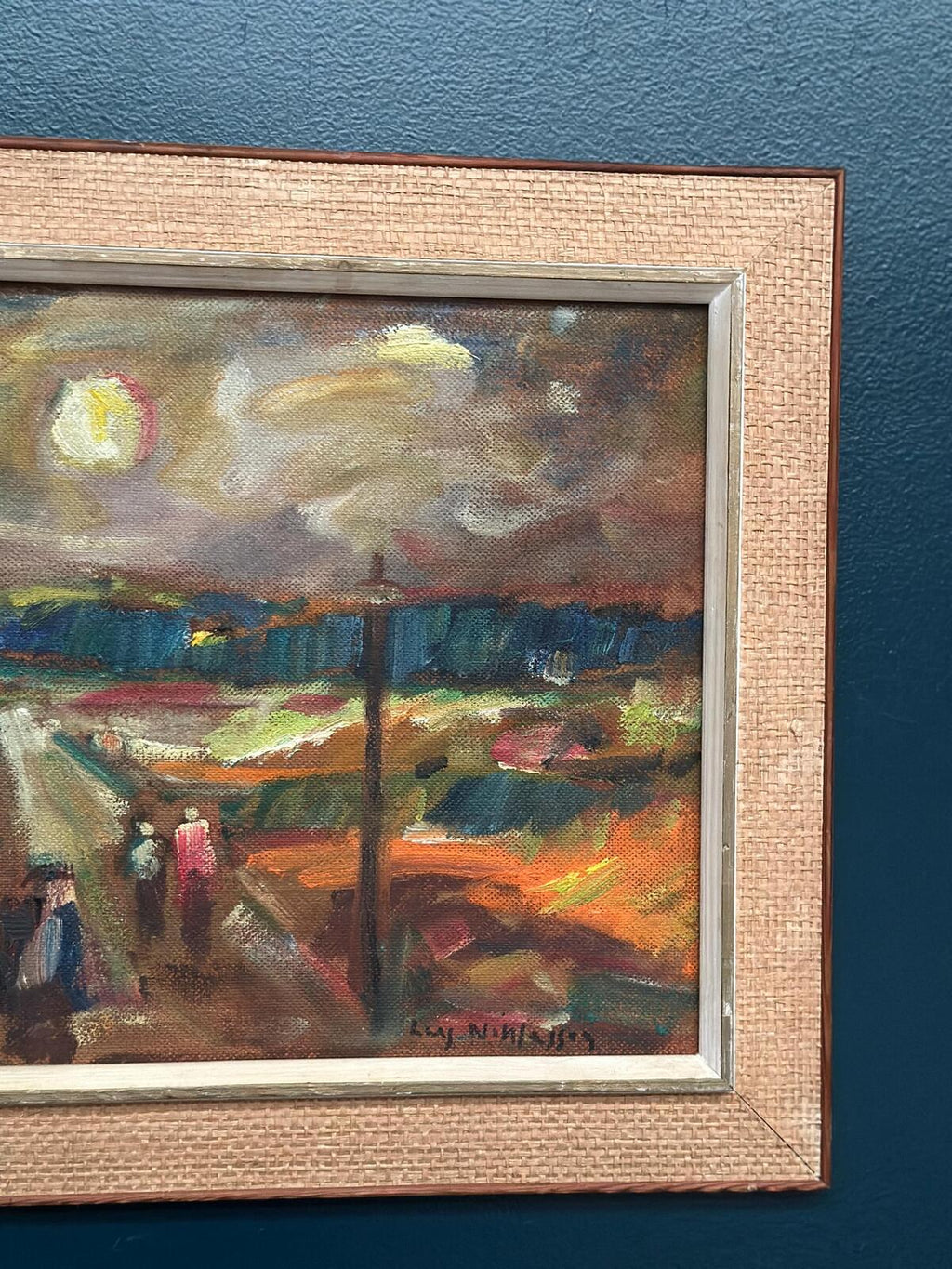“Landscape with Figures” by Lars Niklasson