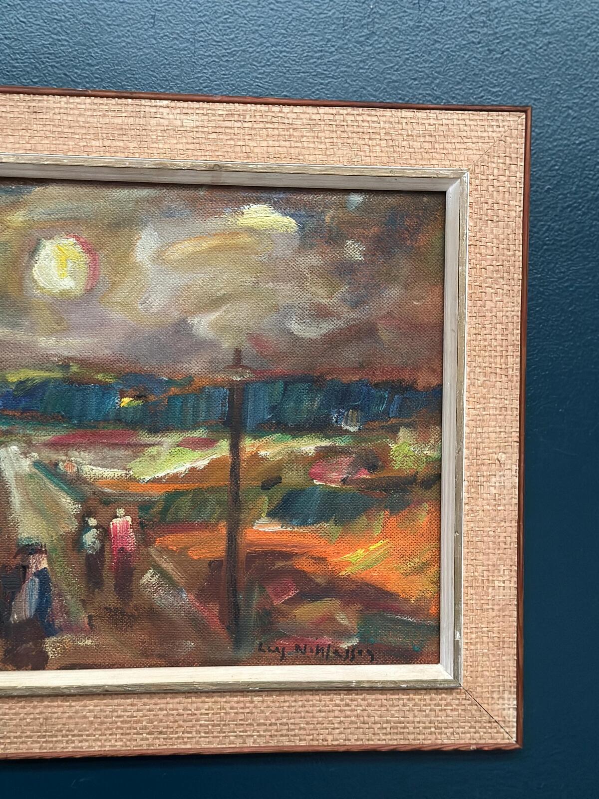 “Landscape with Figures” by Lars Niklasson