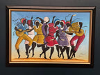 “Dancing Figures with Instruments” by R. Shaw