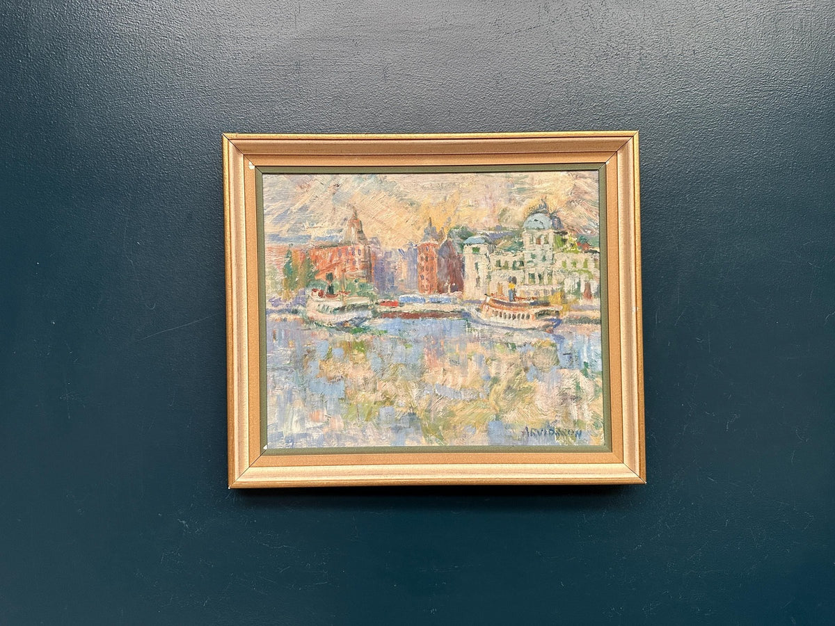 “Waterfront Cityscape” by Arvidsson