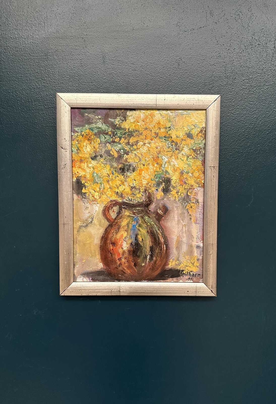 “Vessel with Mimosa” by Monica Gilhorn
